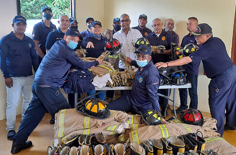 Firefighting Equipment Donation – January 2022